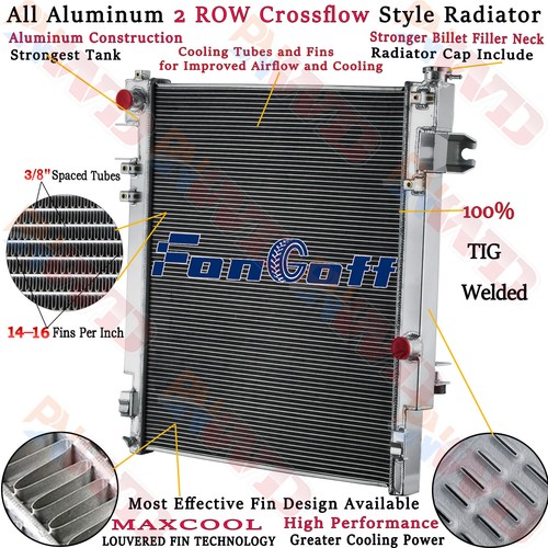 Row radiator for - 2, 2010-2012