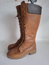 Timberland® Premium 14-Inch Waterproof Boot for Women in Brown Tan - UK 6 EU 39