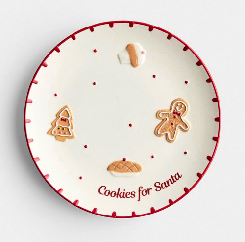 Cookies for santa round - "cookies, santa"