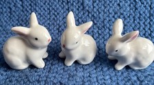 White Rabbit Ornaments Vintage