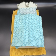 Vintage Sindy Bed with Blue
