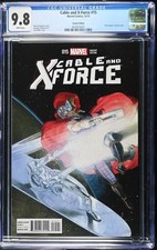 Cable and X-Force #15 (2013 Ribic Variant Silver Surfer Thor Battle CGC 9.8 B984