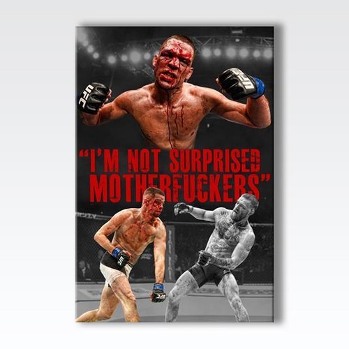 Nate diaz canvas ufc 196 - nate,