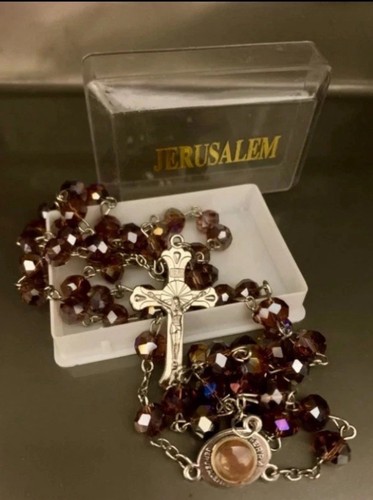 Rosary beads crystal with - crystal,