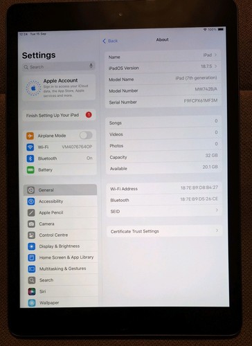Apple ipad 7th generation - 7th,