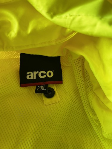Arco yellow waterproof vis - yellow,