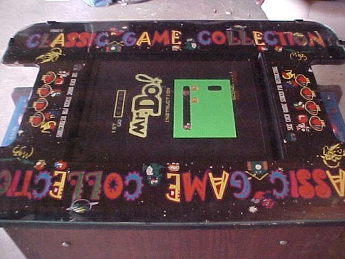 Cocktail table arcade machine - cocktail,