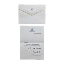 Queen Camilla Signed Autograph