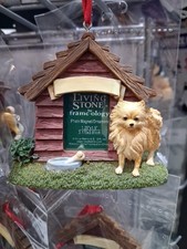 Pomeranian Photo Magnet/hanging Ornament. Size 8cm Height By 12cm Length.