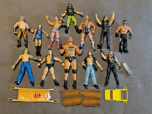 Wwe figure bundle jakks titan - wwe,