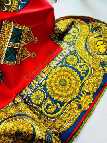Vintage christian dior - christian, silk