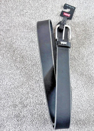 Men levi leather black - leather,