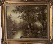 Large decor oil painting