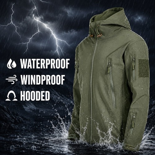 Tactical soft shell - soft, jacket