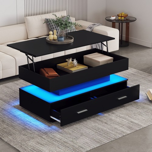 Led coffee table - coffee, lift