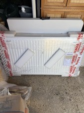 White Double Panel Radiator