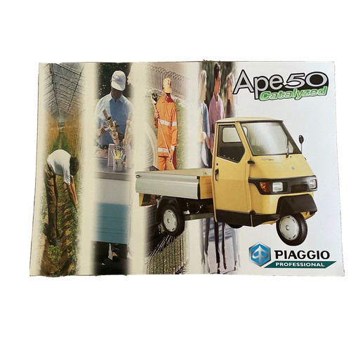 Piaggio ape catalyzed - piaggio,