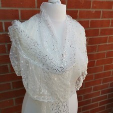 Ladies Women Girls White