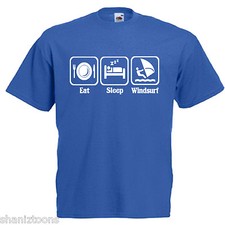 Windsurf Children's Kids Childs T Shirt