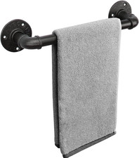 Industrial Pipe Towel Bar