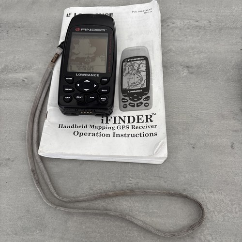 Lowrance ifinder channel - 12,