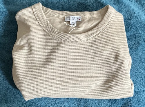 Sunspel long sleeve - crew, neck