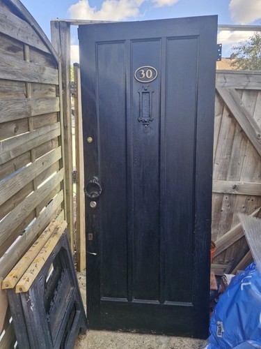 Oak door from 1930s - from, house
