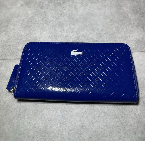 Lacoste blue leather - lacoste,