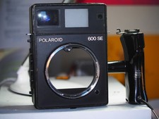 Polaroid 600SE (Mamiya) Camera w/Grip and Film Back - BODY only