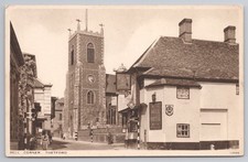 REAL PHOTO Postcard. Bell Corner, Thetford, Norfolk. J. Salmon RPPC 12509