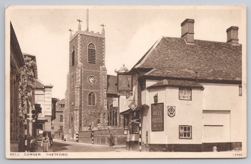 Real photo postcard bell - real,