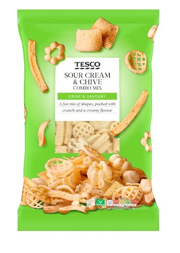 Tesco sour cream chive combo - tesco,