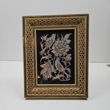 Engraved Copper & Tin Birds