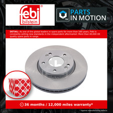 2x Brake Discs Pair Vented