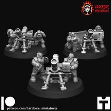 Space Dwarf Mortar Squad by