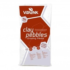 Vitalink Clay Pebbles 45L Hydroponics - Ripped Bags - SALE!