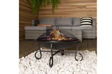 Snug 56cm Round Outdoor Garden Patio Fire Pit -  grade B return RRP £34.99