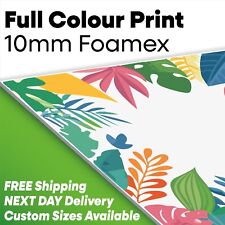 Bespoke Printed Rigid 10mm Foamex Board Sign - A0/A1/A2/A3/A4/A5 & Custom