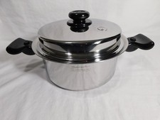 Saladmaster 5- Stockpot 316Ti Titanium Stainless Steel w/Lid and Handles
