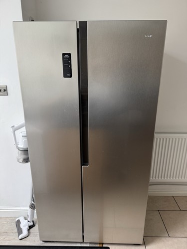 American two door fridge - american,