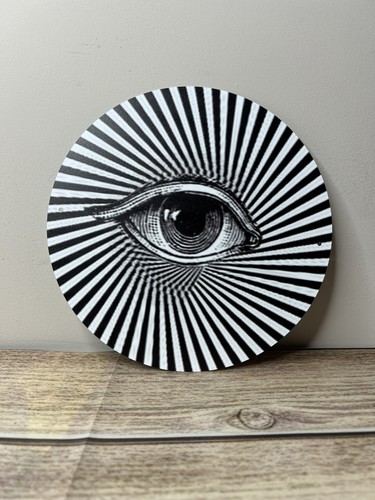 Mystical eye metal wall plaque - wall,