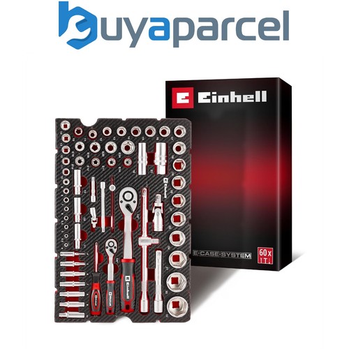 Einhell 60pc socket - socket, ratchet
