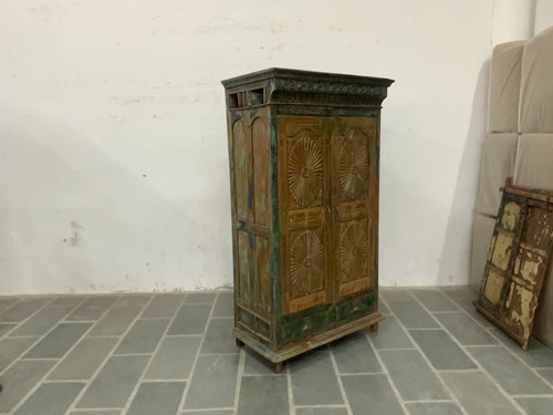 Vintage indian hand carved - hand,