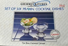 Boxed 6 Vintage Prawn Cocktail