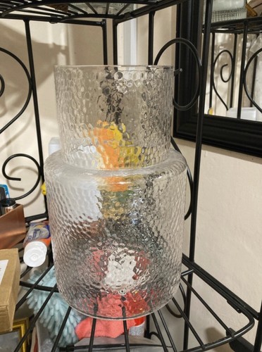 Ikea large glass vase clear - large,