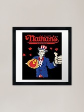 Joey Chestnut (2) Framed Art
