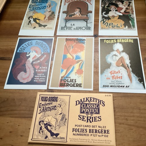 Dalkeith postcard set follies - postcard,