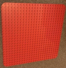 Lego Duplo Large Base Plate Board Green 24 X 24 Stud. 38cm x 38cm
