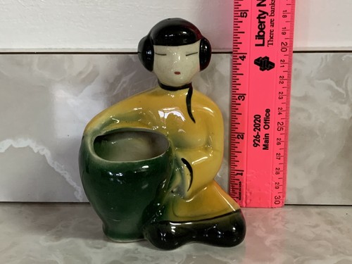 Vintage oriental lady - vintage, with