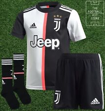 adidas Juventus Home Full Kit - Juve Shirt Shorts Socks - Infant / Youth Sizes
